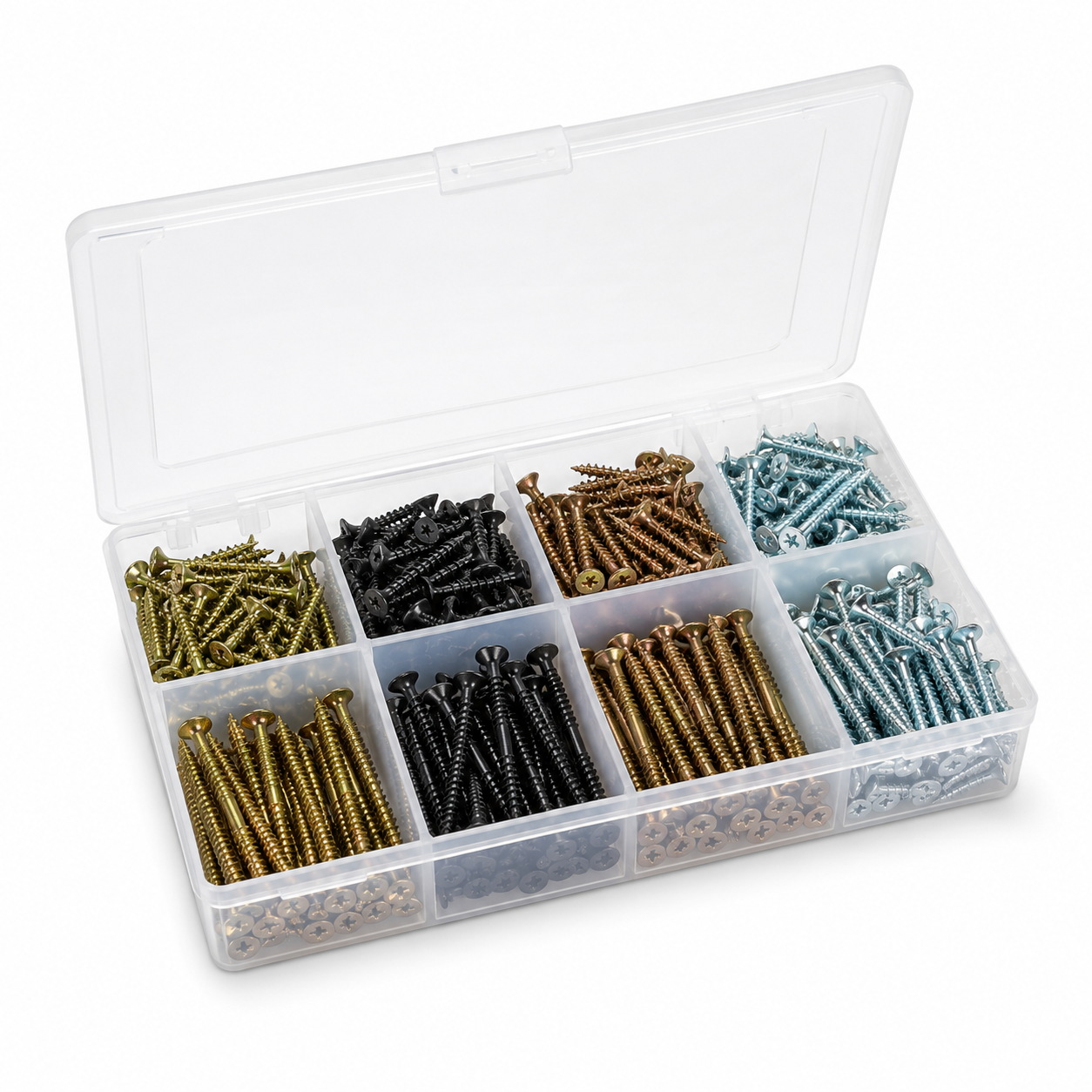 Assorted Wood Screw Kit 200 Piece