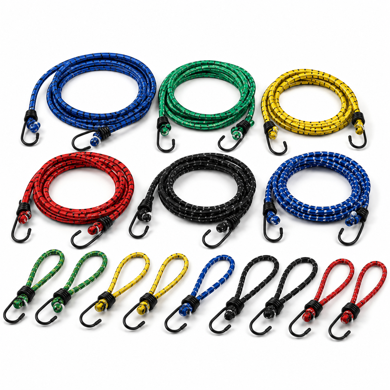 Elastic Bungee Cord Set 12 Piece
